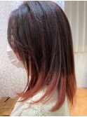 イメチェン,グラデーションカラー,ペールピンクカラー[草加駅]