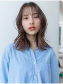 大人かわいいショコラアッシュ/ヘルシースタイル