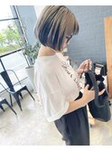 ベージュアンブレラカラー