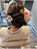 卒業式ヘアセット☆
