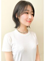 ルエ(rue) レイヤーカットマッシュショートボブウルフカット韓国◎前髪あり