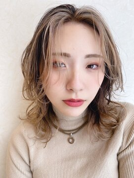 エフ コレクション 摂津店(F collection) 【F-collection】シアミルクティーソフトウルフ*グレージュ