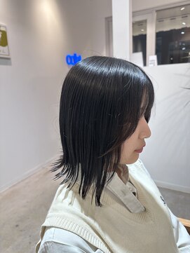 コレット 宇都宮(collet Gigi) ウルフ/マチルダボブ/ピンクベージュ/インナーグレージュ