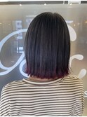 【園田/裾カラー】ボブ