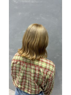 ナンバー 大分中央町店(N°) 【GOTO】@goto_number 　『ブロンドボブ』