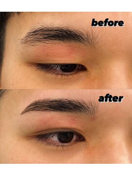 プリック(PRick) メンズアイブロウスタイリング/アイブロウ/眉ワックス/眉カット