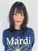 アイティーバイアルバム 下北沢店(IT by ALBUM)&nbsp;レイヤーロンググレーベージュグレージュカラー美髪_ba492881