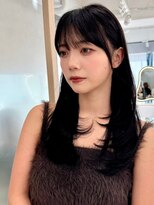 エジョン 三鷹店(Aejon)&nbsp;レイヤーロング/ヘルシースタイル/韓国ヘア/ベビーピンク/吉祥寺