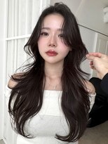 レイリー 原宿 表参道(Rayreee) レイヤーカット/韓国ヘア/くびれ/長め前髪/似合わせカット