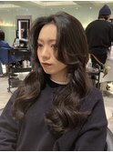コテ巻きパーマ韓国パーマロングパーマデジタルパーマ