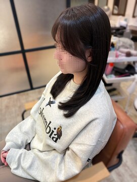 マーリャヘアー(mallia hair) レイヤースタイルレイヤーカットロングレイヤー小顔スタイル