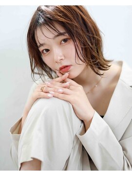 ロッソ ヘアアンドスパ 六町店(Rosso Hair&SPA) ミディアムレイヤー