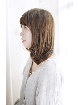 シュシュット(chouchoute) 夏美髪質改善アプリコットオレンジハイライトカラーくびれヘア37