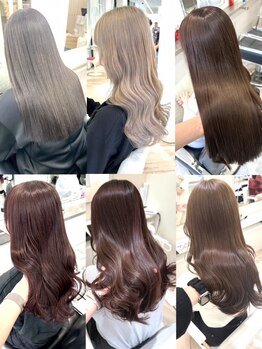 パーヴミックス アリー(Parve Mix ALLY)の写真/透明感と抜け感のある最新カラーでトレンドStyleに♪モチ×発色の良さが抜群なカラーがオススメ!!