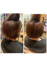 「ショートヘアの広がり悩みにも対応◎」