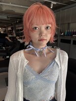 ロジ(loji)&nbsp;サーモンピンク×ボブレイヤー