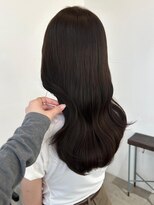 オルセン(OLSEN) ブラウンカラー/暗髪/レイヤーカット