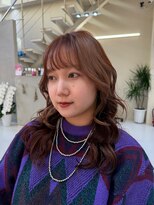 ラ ポルト ドゥ サワ(La Porte de SAWA) 長野市美容室/髪質改善◎艶感オレンジブラウン