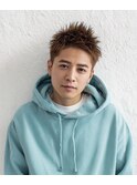 透明感ショートメンズカラー