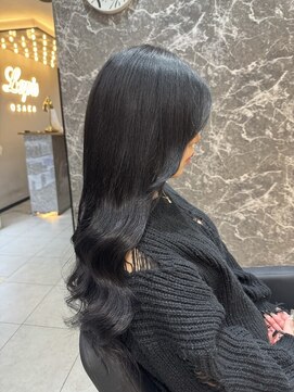 ラピス 大阪アメ村店(Lapis) 学生、就活におすすめ最強黒【フェイクブラック】