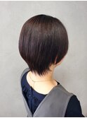 縮毛矯正ナチュラルショート