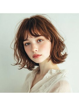 イデアル(Ideal) ボブ/ミニボブ/切りっぱなしボブ/外ハネ/外ハネボブ/韓国