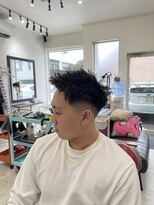 キューカンバー(CUCUMBER)&nbsp;メンズ【フェード×ツイストパーマ】