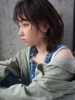 ノラジャーニー(NORA Journey)&nbsp;【阿形】ミディアムパーマウルフパーマレイヤーパーマウルフヘア