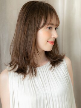 カバーヘア ブリス 大宮西口(COVER HAIR bliss) くびれミディアム大人美人セミロングレイヤー319Z大宮30代40代