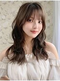 《Agu hair》【20代×ガーリー】くびれレイヤーカット