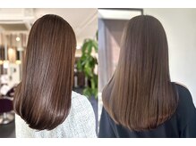 赤み・パサつき・広がりを派手すぎない艶カラーと似合わせカットで毎日扱いやすく上品な垢抜ける髪へ