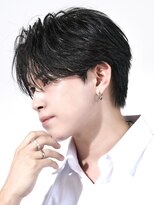 オーシャントーキョー 原宿(OCEAN TOKYO)&nbsp;メンズ韓国センターパートフェザーパーマ