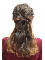 アメイジングヘアー 千歳店(AMAZING HAIR) おでかけリボンアレンジ