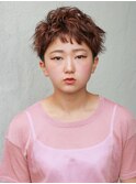 くるくるカーリーショート