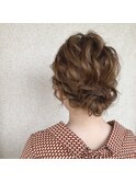 結婚式お呼ばれヘアアレンジ
