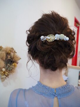 カーラヘアー(carla hair) お呼ばれhair☆フルアップアレンジ☆