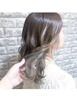 バグース 平塚(BAGUS)&nbsp;デザインカラー/インナーカラー/グレージュ@20代/30代/40代/50代