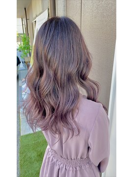 ソポププ(sopo pupu) バレイヤージュカラー