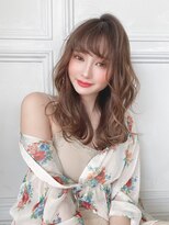 ジーナ 渋谷駅前(Zina)&nbsp;【Zina　渋谷】イメチェン毛先パーマ耳かけ×フォギーベージュ