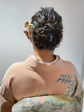 ネオリーブ チッタ 阿佐ヶ谷店(Neolive citta) 早朝訪問着着付け大歓迎♪♪シルエット綺麗な着物ヘアー☆