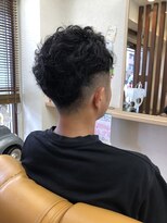 クレオ ヘア デザインアンドリラクゼーション(creo)&nbsp;くせ毛を活かしたベリーショートスタイル