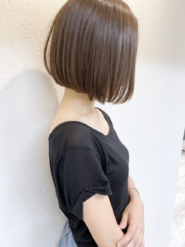 ニット 銀座(knit) 《knit銀座》大人可愛い20代30代40代ショートボブ丸み前下がり