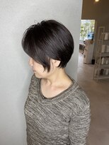 アンプヘアー 桂店(unpeu hair) 【スタイル崩れしにくいデザイン】ショートヘア