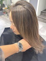 GBG 自由が丘 *After→Before*右スワイプ【白髪ぼかし脱白髪染めハイライト】