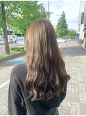 オリーブ×ベージュ