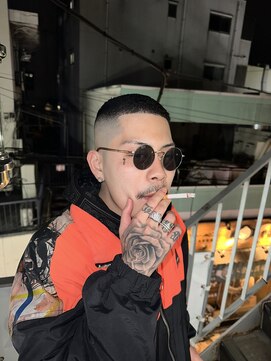 ザ フェイダーズ(The Faderz) スキンフェードクロップバズカット濡れパンメンズフェードパンチ