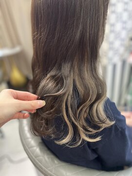 ルフレ 新宿本店1st(Reflet) プルエクステ/インナーカラー