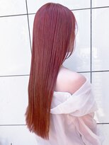 オンスター(ONSTAR)&nbsp;20代30代40代ピンクブラウン髪質改善カラー艶感ストレート