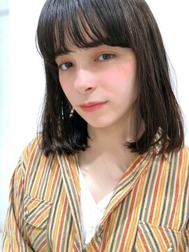 エアー 横浜(AIR) 【湯田】自然にまとまるロングボブ