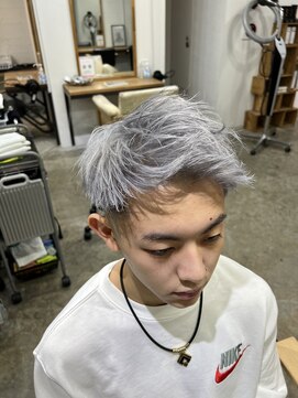 エルオム(EL.HOMME) 【TAKASHI】ホワイトシルバー